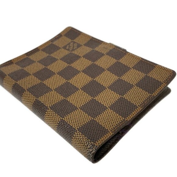 LOUIS VUITTON Agenda PM Ebene Damier Agenda Cover Case 132-081025 - Picture 3 of 12